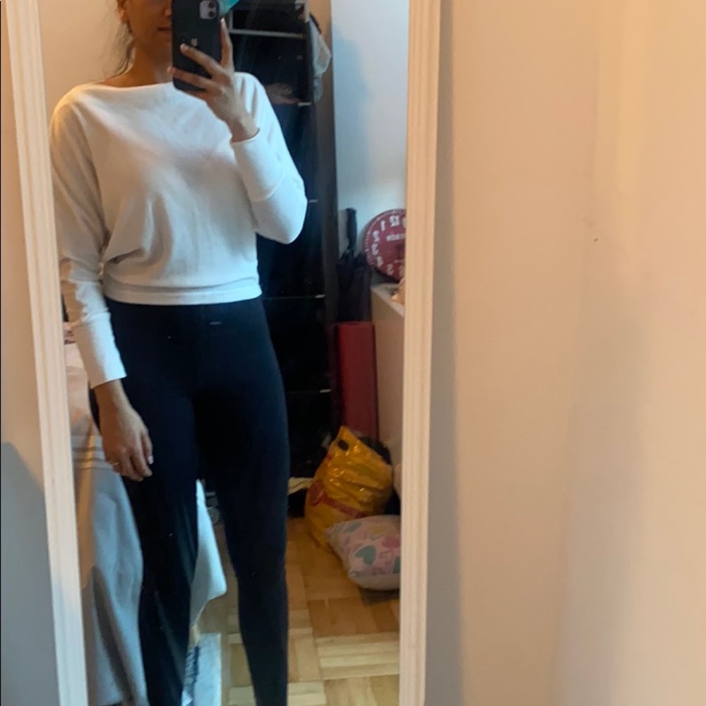 White full sleeve forever21 top